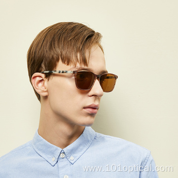 Square Acetate Men's Sunglasses